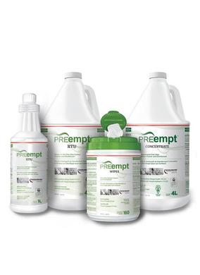 PREempt Wipes - Cleaner and Disinfectant